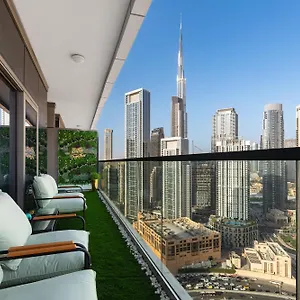Full Burj Khalifa View Lux 2bedroom With Rooftop Pool Location In Paramount Midtown Dubai
