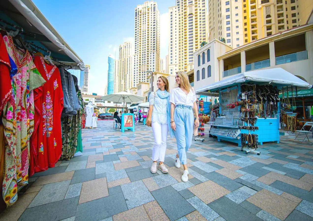 Luxury Jbr Shams - Marina View - Free 5 Star Beach Resorts Access! Дубай 0*,