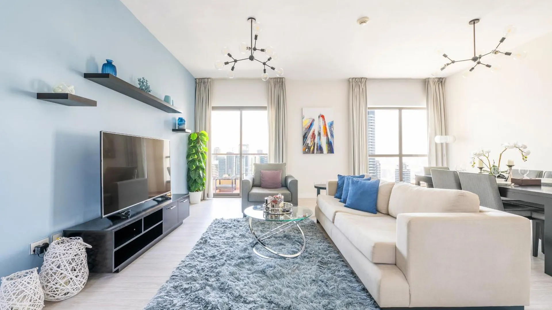 Luxury Jbr Shams - Marina View - Free 5 Star Beach Resorts Access! Dubai Apartment