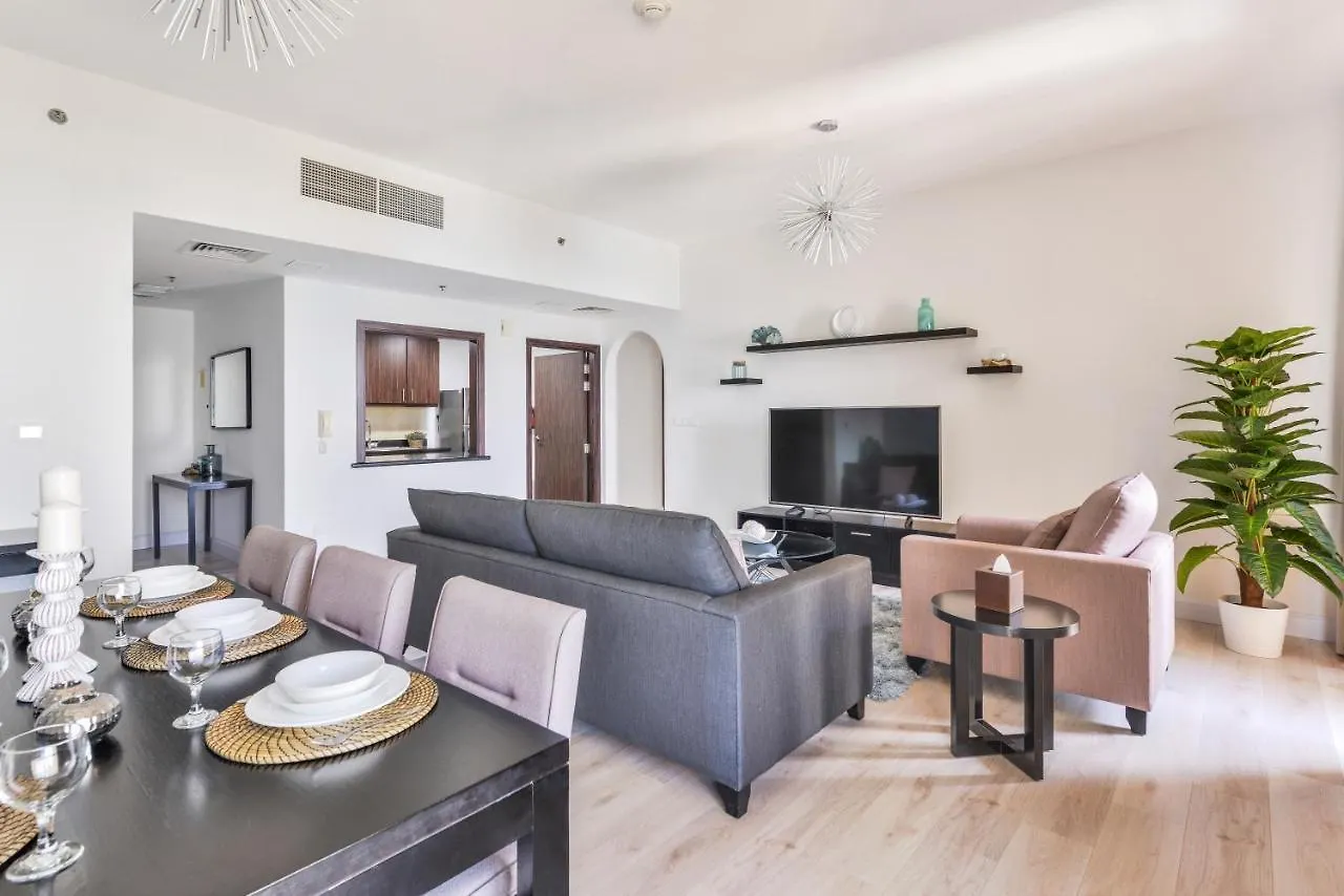 Luxury Jbr Shams - Marina View - Free 5 Star Beach Resorts Access! Dubaj